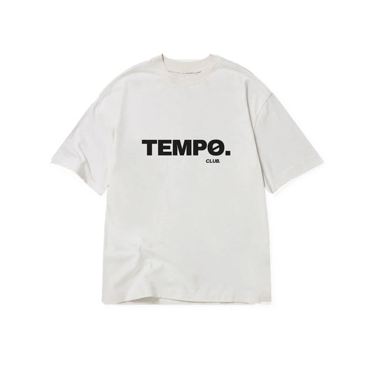 TEMPO OVERSIZED T-SHIRT WHITE